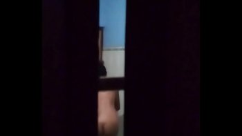 Скрытая камера тётя на ванна